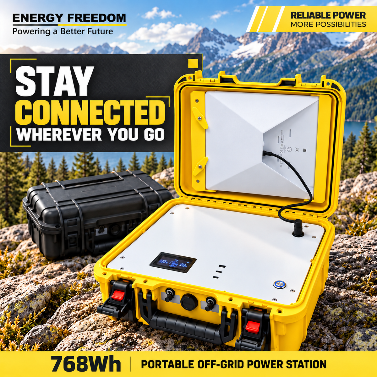 Starlink Mini Outdoor Portable Battery Box